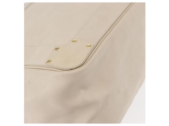 Chloé Borsa Tote Eden in pelle bianca e oro Auth th6490 Bianco D'oro - vista 10