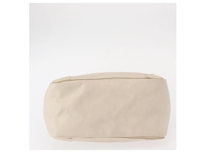 Chloé Borsa Tote Eden in pelle bianca e oro Auth th6490 Bianco D'oro - vista 9