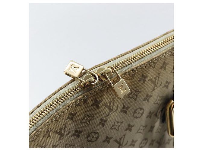 LOUIS VUITTON Mini Alma Haut Borsa a Mano Monogramma Khaki M92203 LV Auth th6528 Cachi - vista 15