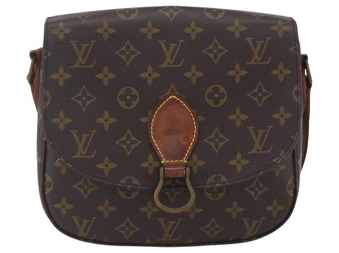 LOUIS VUITTON Borsa a Spalla Monogram Saint Cloud GM M51242 LV Auth BA8285 Monogramma - vista 13