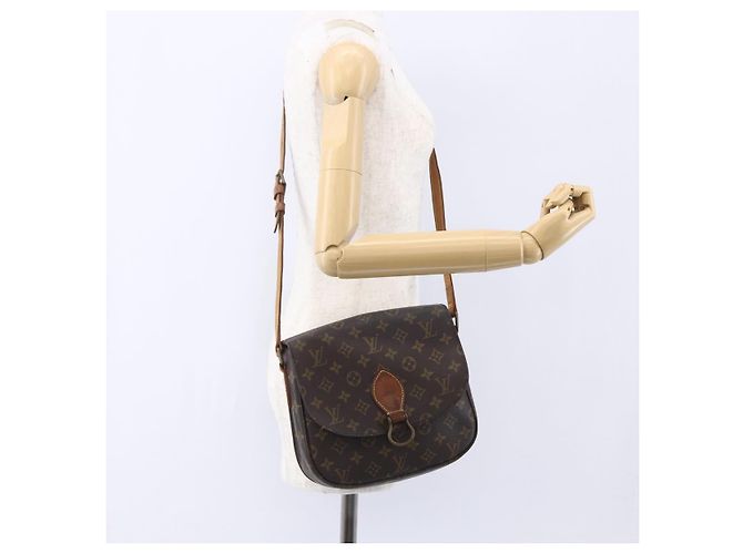 LOUIS VUITTON Borsa a Spalla Monogram Saint Cloud GM M51242 LV Auth BA8285 Monogramma - vista 26