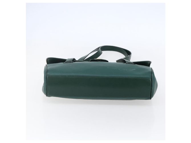 Borsa a Spalla in Pelle Gucci Verde Oro 001 115 1199 Auth 147490 - vista 5