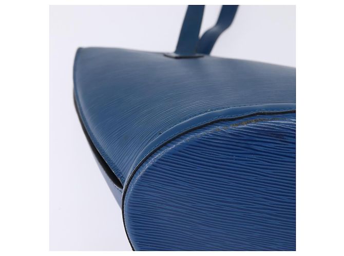 LOUIS VUITTON Borsa a Spalla Epi Saint Jacques Blu M52275 LV Auth 146699 - vista 14