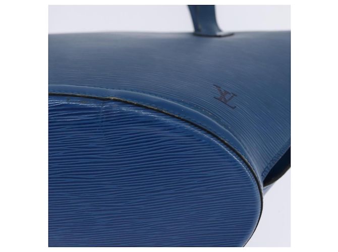 LOUIS VUITTON Borsa a Spalla Epi Saint Jacques Blu M52275 LV Auth 146699 - vista 15