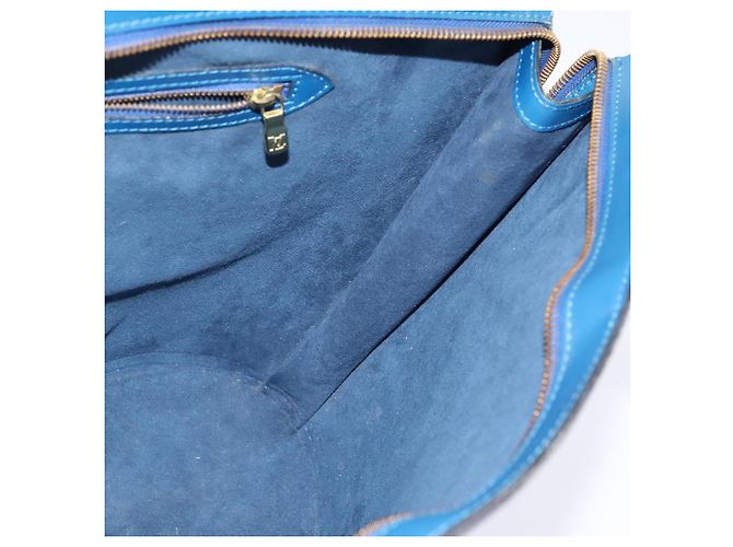 LOUIS VUITTON Borsa a Spalla Epi Saint Jacques Blu M52275 LV Auth 146699 - vista 18