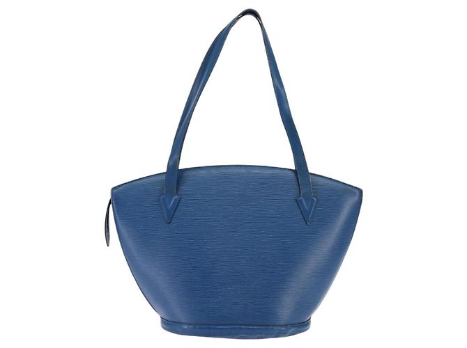 LOUIS VUITTON Borsa a Spalla Epi Saint Jacques Blu M52275 LV Auth 146699 - vista 2
