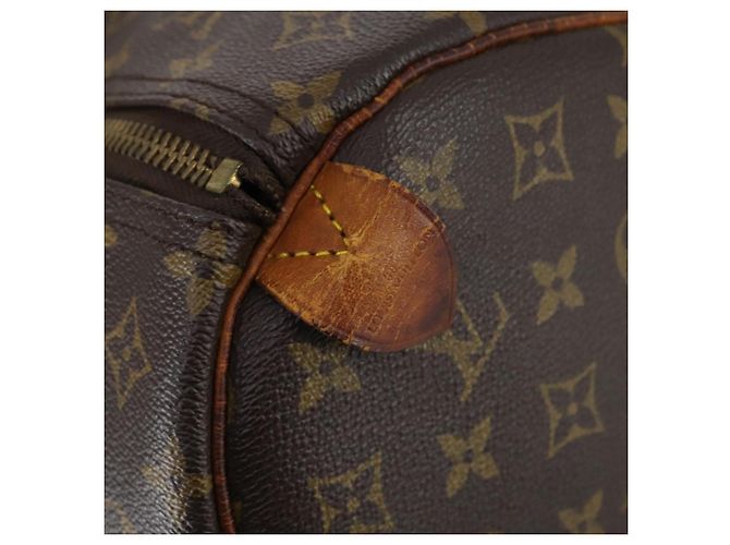 LOUIS VUITTON Borsa Boston Monogram Keepall 60 M41422 LV Auth 147329 Monogramma - vista 18