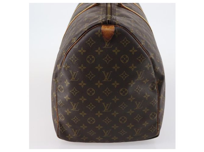 LOUIS VUITTON Borsa Boston Monogram Keepall 60 M41422 LV Auth 147329 Monogramma - vista 4