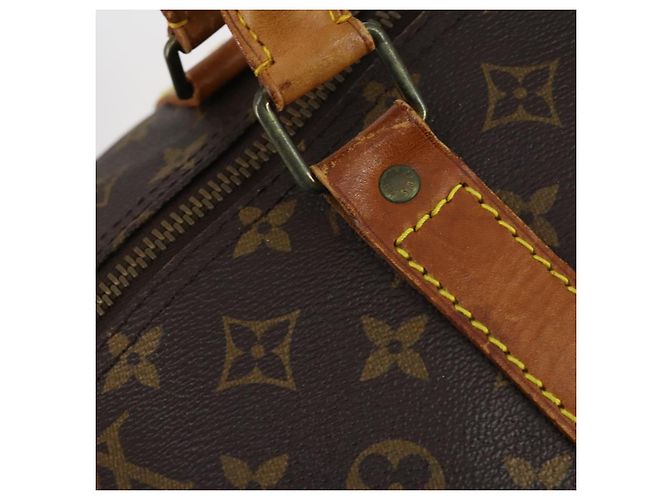 LOUIS VUITTON Borsa Boston Monogram Keepall 60 M41422 LV Auth 147329 Monogramma - vista 9