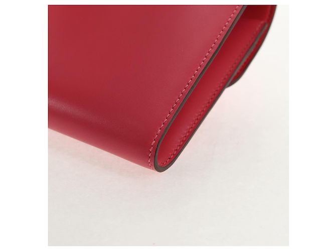 Hermès HERMES Lange Constance Geldbörse Leder Rosa Auth 141188M Pink - Ansicht 17