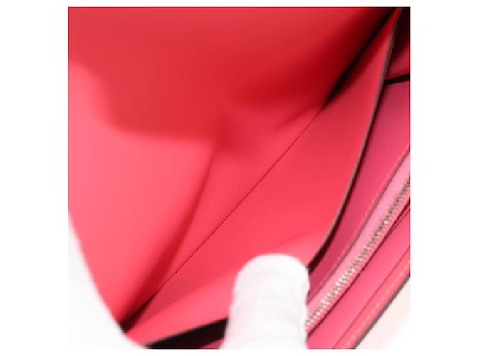 Hermès HERMES Lange Constance Geldbörse Leder Rosa Auth 141188M Pink - Ansicht 22