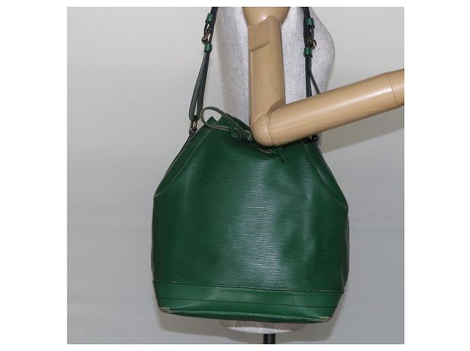 LOUIS VUITTON Borsa a Spalla Epi Noe Verde M44004 LV Auth 147471 - vista 22