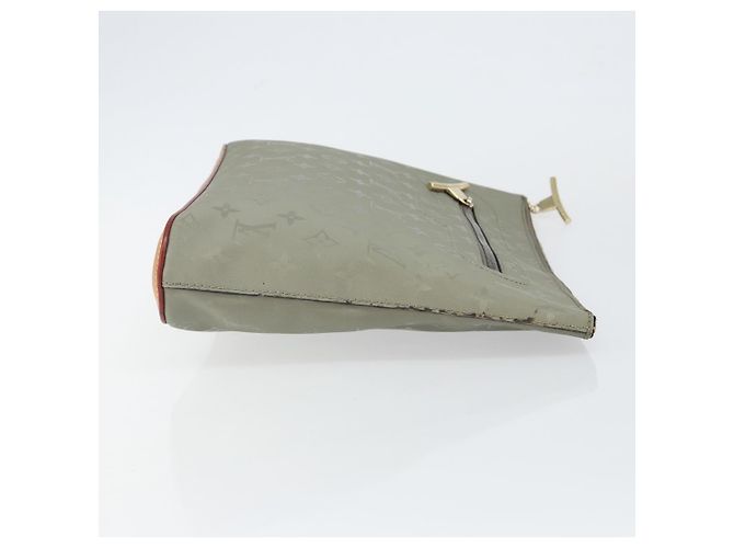 LOUIS VUITTON Pochette Cosmos in titanio Monogram Grigia M63240 LV Auth 147363 Marrone - vista 3