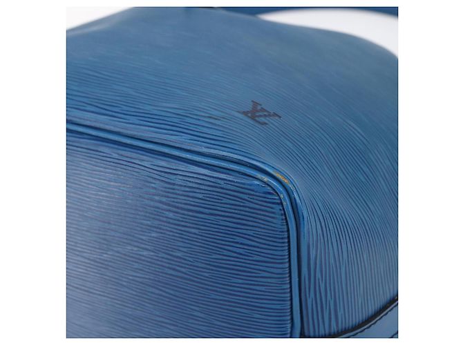 Noe LOUIS VUITTON Borsa a Spalla Petit Noé Epi Blu M44105 LV Auth 145448 - vista 10