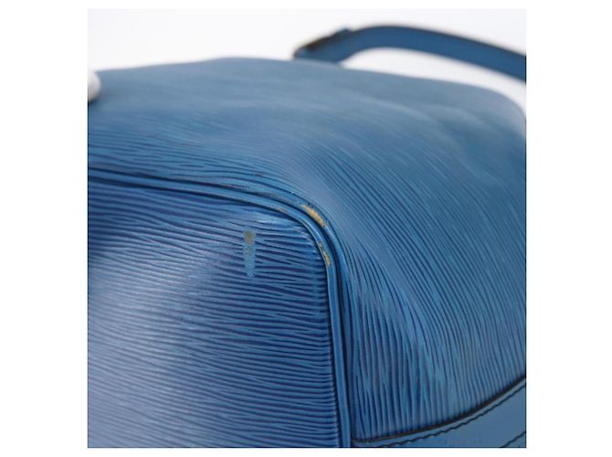 Noe LOUIS VUITTON Borsa a Spalla Petit Noé Epi Blu M44105 LV Auth 145448 - vista 12