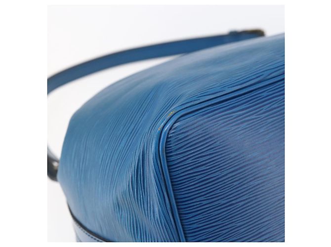Noe LOUIS VUITTON Borsa a Spalla Petit Noé Epi Blu M44105 LV Auth 145448 - vista 13