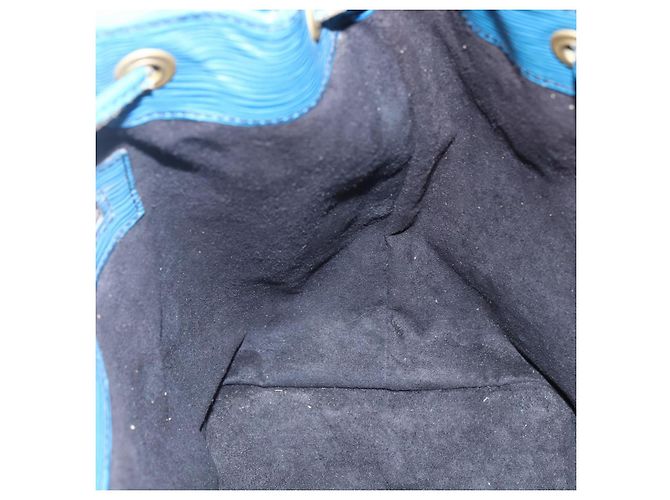 Noe LOUIS VUITTON Borsa a Spalla Petit Noé Epi Blu M44105 LV Auth 145448 - vista 17