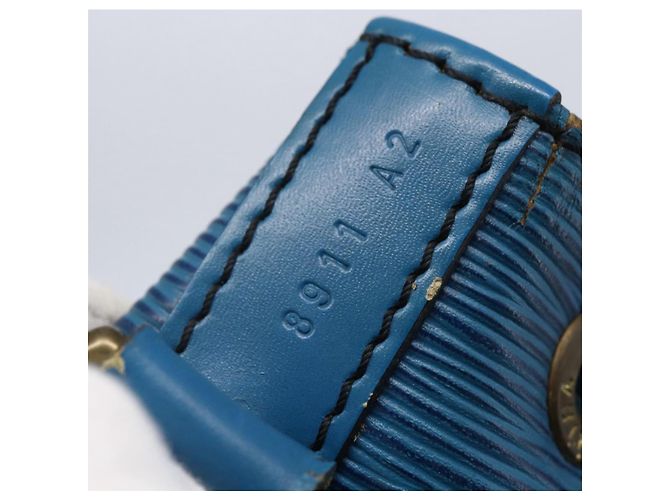 Noe LOUIS VUITTON Borsa a Spalla Petit Noé Epi Blu M44105 LV Auth 145448 - vista 20