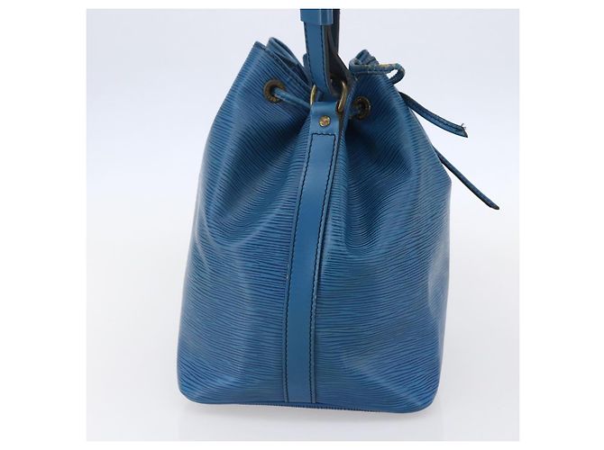 Noe LOUIS VUITTON Borsa a Spalla Petit Noé Epi Blu M44105 LV Auth 145448 - vista 4