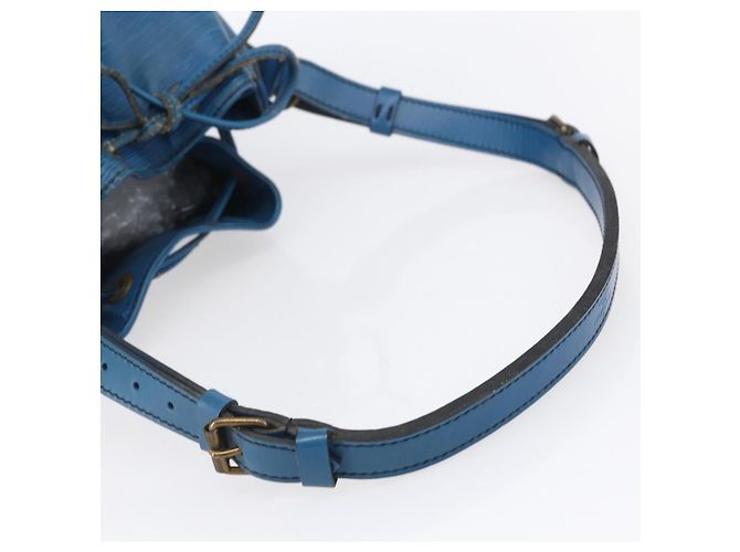 Noe LOUIS VUITTON Borsa a Spalla Petit Noé Epi Blu M44105 LV Auth 145448 - vista 7