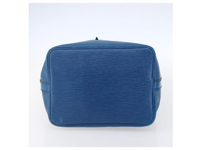 Noe LOUIS VUITTON Borsa a Spalla Petit Noé Epi Blu M44105 LV Auth 145448 - vista 9