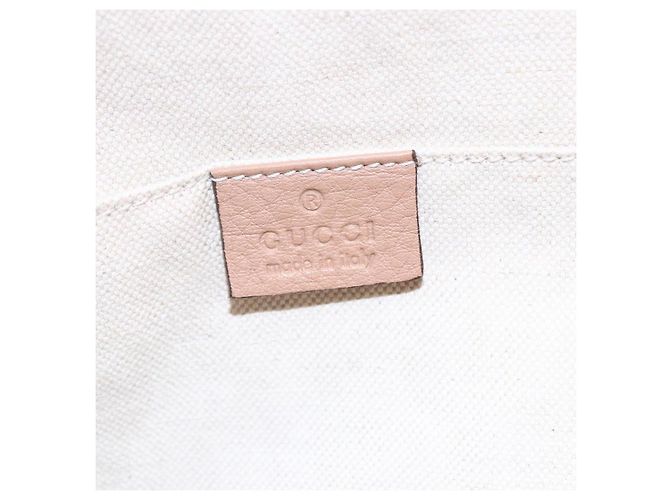 Zaino in pelle beige oro GUCCI Bamboo 370833 Auth fm4914 - vista 17