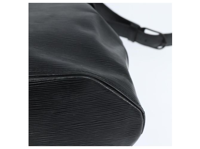 LOUIS VUITTON Epi Sac Depaule GM Shoulder Bag Black M80155 LV Auth 149082 - view 17