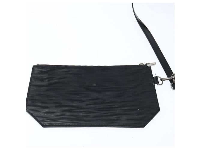 LOUIS VUITTON Epi Sac Depaule GM Shoulder Bag Black M80155 LV Auth 149082 - view 20