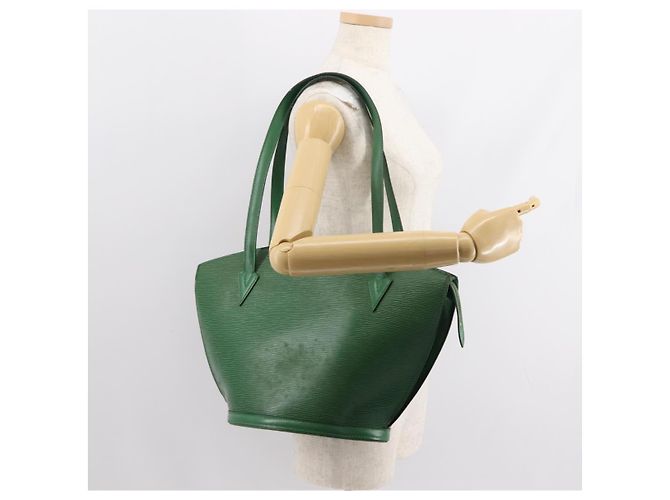 LOUIS VUITTON Borsa a Spalla Epi Saint Jacques Verde M52264 Auth gh1063 - vista 24