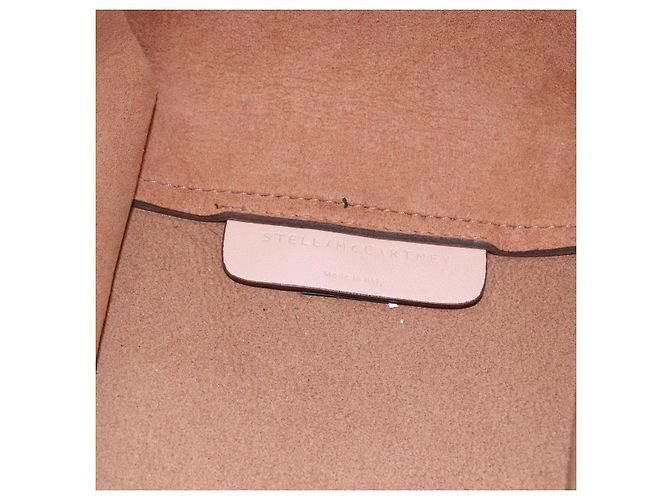 Autre Marque Borsa Tote in pelle beige Stella McCartney 502793 Auth BA7042 - vista 11