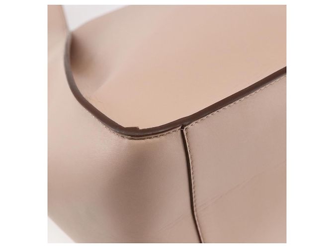 Autre Marque Borsa Tote in pelle beige Stella McCartney 502793 Auth BA7042 - vista 14