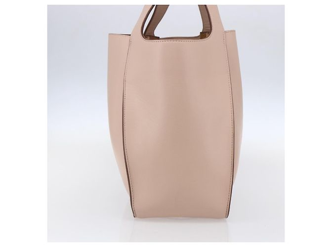 Autre Marque Borsa Tote in pelle beige Stella McCartney 502793 Auth BA7042 - vista 3