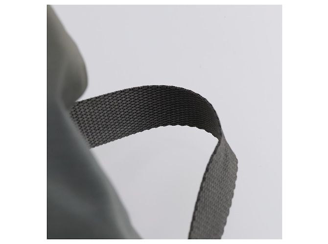 PRADA Rucksack aus grauem Nylon mit Silber authentisch kk572 Braun - Ansicht 8