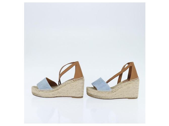Hermès HERMES Tipoli Espadrilles Schuhe Raffia Beige Auth BA6845 - Ansicht 5