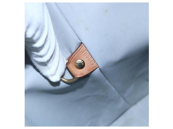 LOUIS VUITTON Borsa a Mano Houston Monogram Vernis Grigio M91053 LV Auth 150109 - vista 12