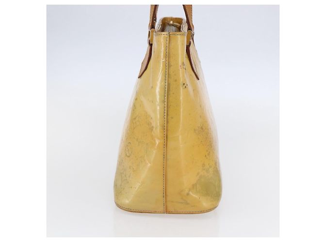 LOUIS VUITTON Borsa a Mano Houston Monogram Vernis Grigio M91053 LV Auth 150109 - vista 4