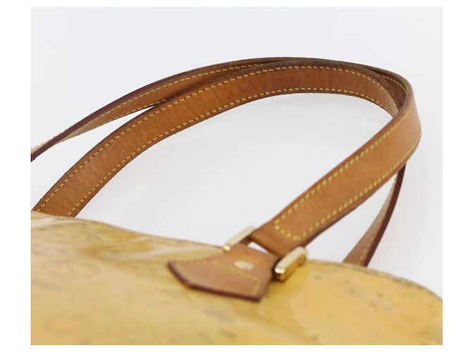 LOUIS VUITTON Borsa a Mano Houston Monogram Vernis Grigio M91053 LV Auth 150109 - vista 8
