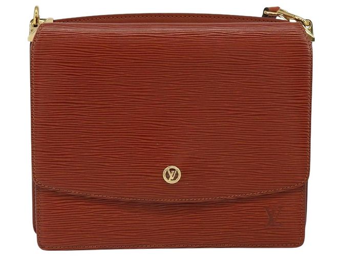 LOUIS VUITTON Borsa a Spalla Epi Grenel Marrone Kenya M52363 LV Auth gh1061 - vista 13