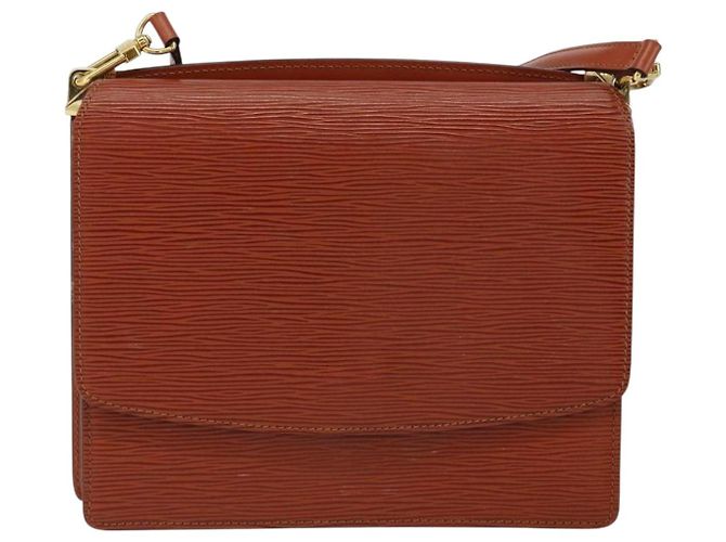 LOUIS VUITTON Borsa a Spalla Epi Grenel Marrone Kenya M52363 LV Auth gh1061 - vista 2