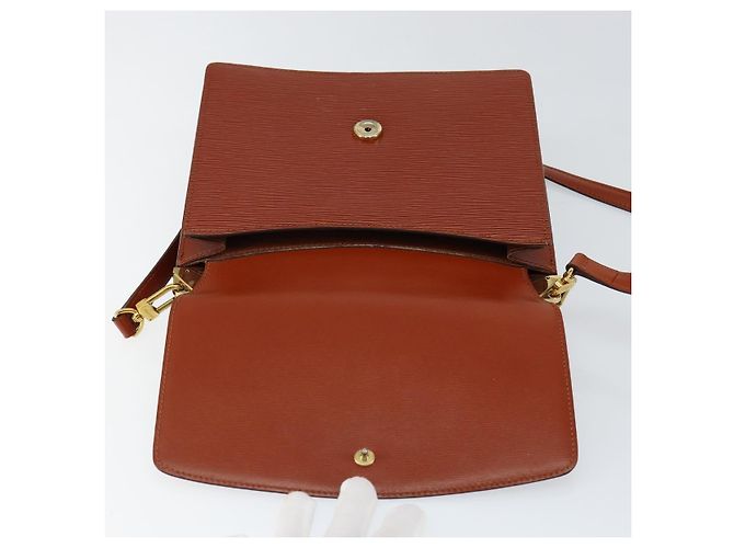 LOUIS VUITTON Borsa a Spalla Epi Grenel Marrone Kenya M52363 LV Auth gh1061 - vista 21