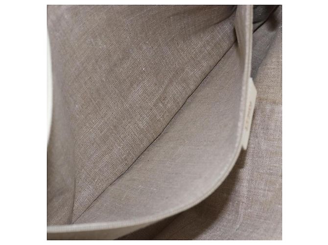 FENDI Tote Bag aus Canvas Beige Gold Auth bs30403 Golden - Ansicht 20