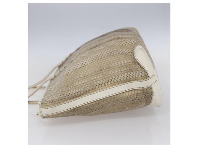 FENDI Tote Bag aus Canvas Beige Gold Auth bs30403 Golden - Ansicht 3
