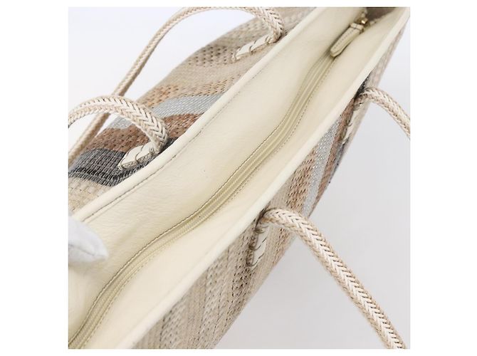 FENDI Tote Bag aus Canvas Beige Gold Auth bs30403 Golden - Ansicht 6