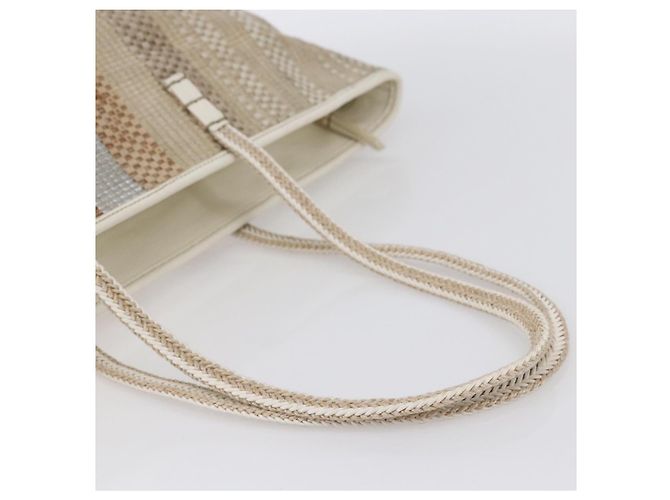 FENDI Tote Bag aus Canvas Beige Gold Auth bs30403 Golden - Ansicht 7