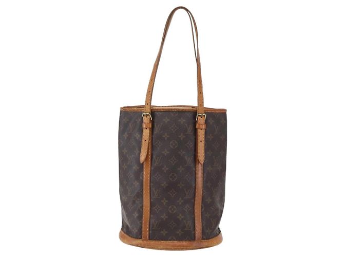 LOUIS VUITTON Borsa a Spalla Monogram Bucket GM M42236 LV Auth 150005 Monogramma - vista 13