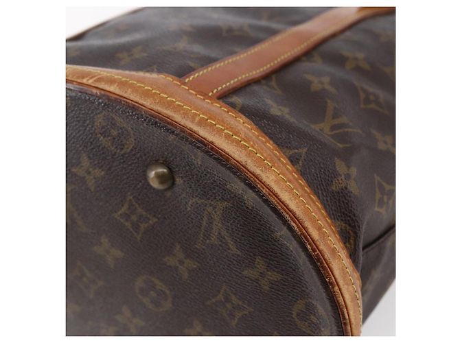 LOUIS VUITTON Borsa a Spalla Monogram Bucket GM M42236 LV Auth 150005 Monogramma - vista 15