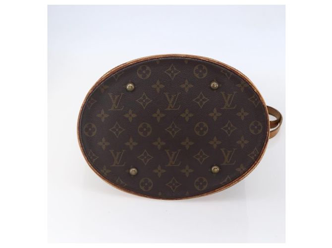 LOUIS VUITTON Borsa a Spalla Monogram Bucket GM M42236 LV Auth 150005 Monogramma - vista 5