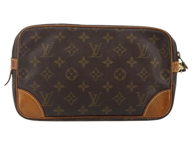 LOUIS VUITTON Clutch Marly Dragonne GM Monogram M51825 LV Auth th6337 Monogramma - vista 2