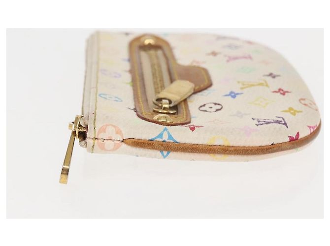 LOUIS VUITTON Pochette MM Monogram Multicolore Bianca M60028 LV Auth 146245 Bianco - vista 5