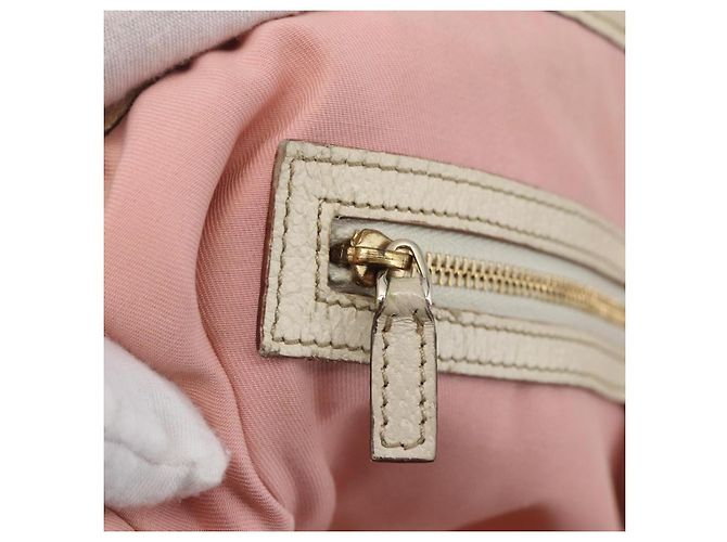 Borsa Tote Gucci GG Canvas Sherry Line Rosa Oro 137396 Auth 144533 - vista 16